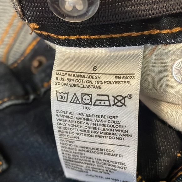 Old Navy Boys Size 8 Jeans Boot-Cut - Picture 3 of 4